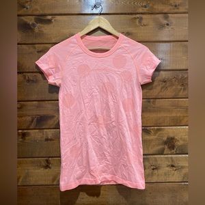 Lululemon Pop Orange Swiftly Tech Short Sleeve